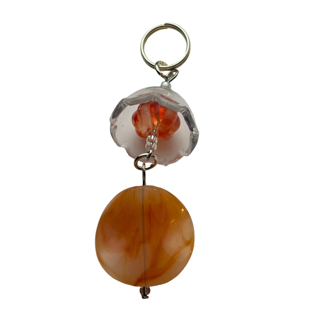 Orange Drop Keychain