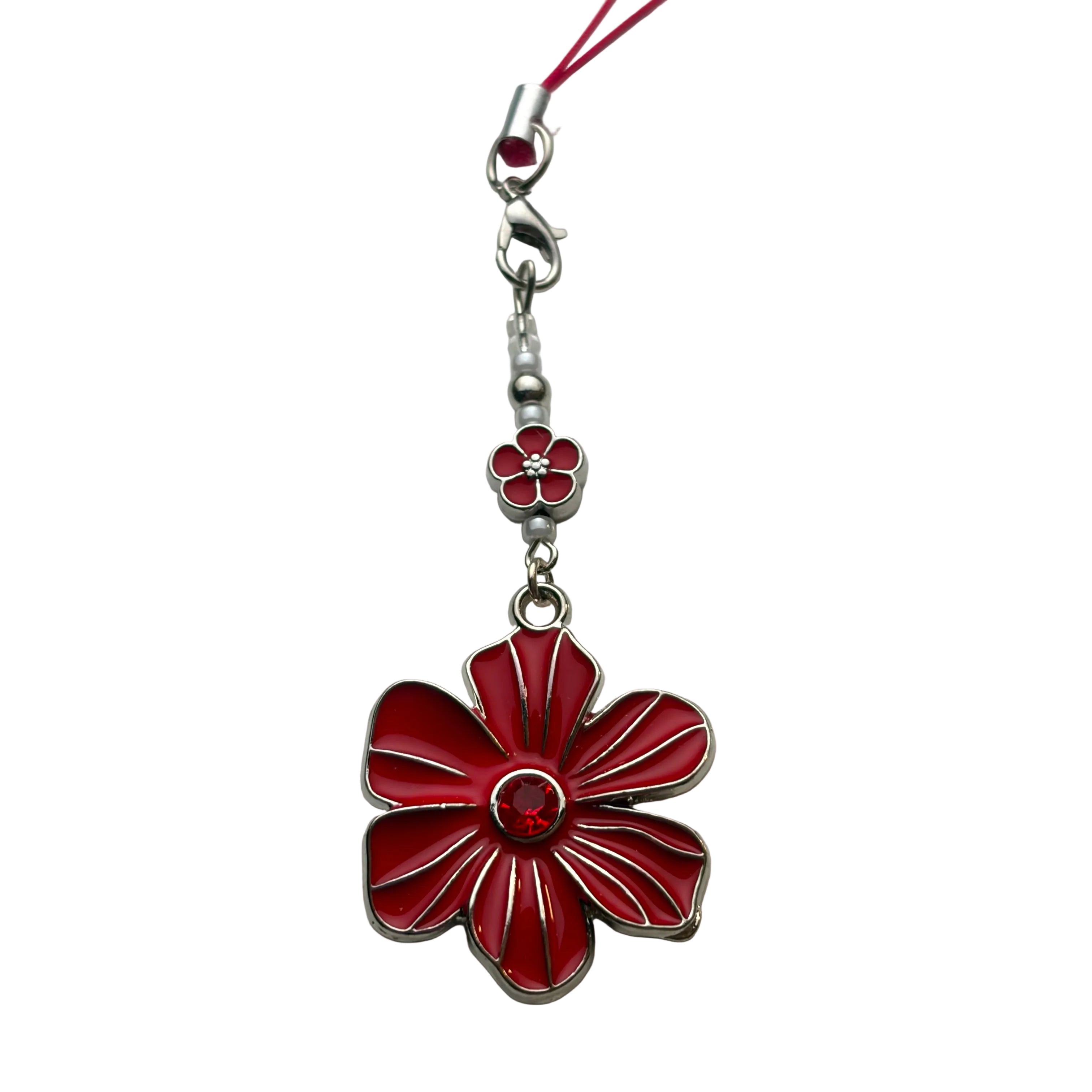 Flower Phone Charm