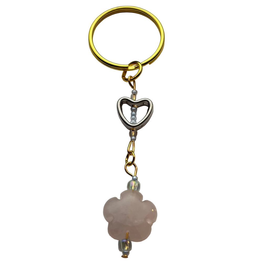 Dusty Pink Keychain