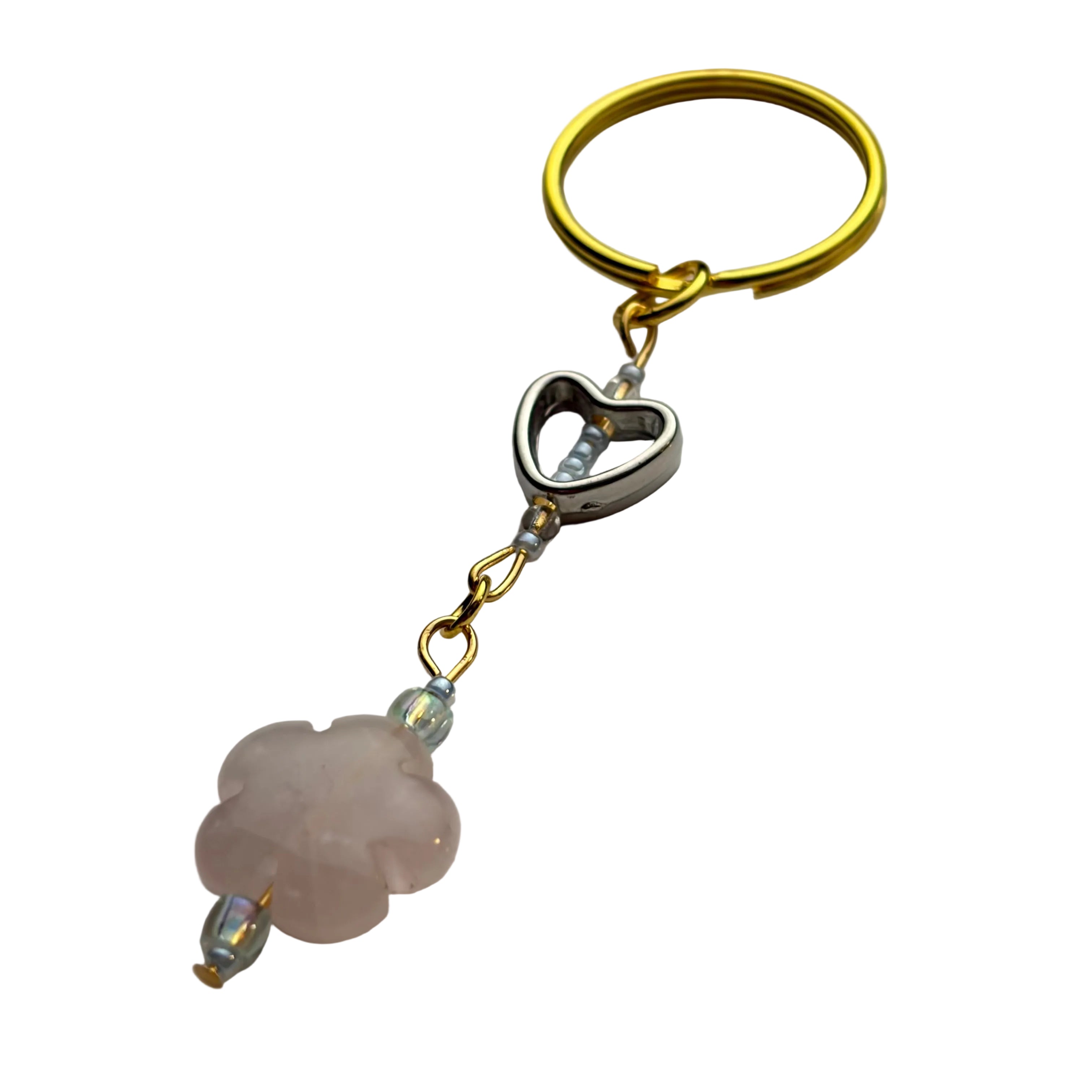 Dusty Pink Keychain