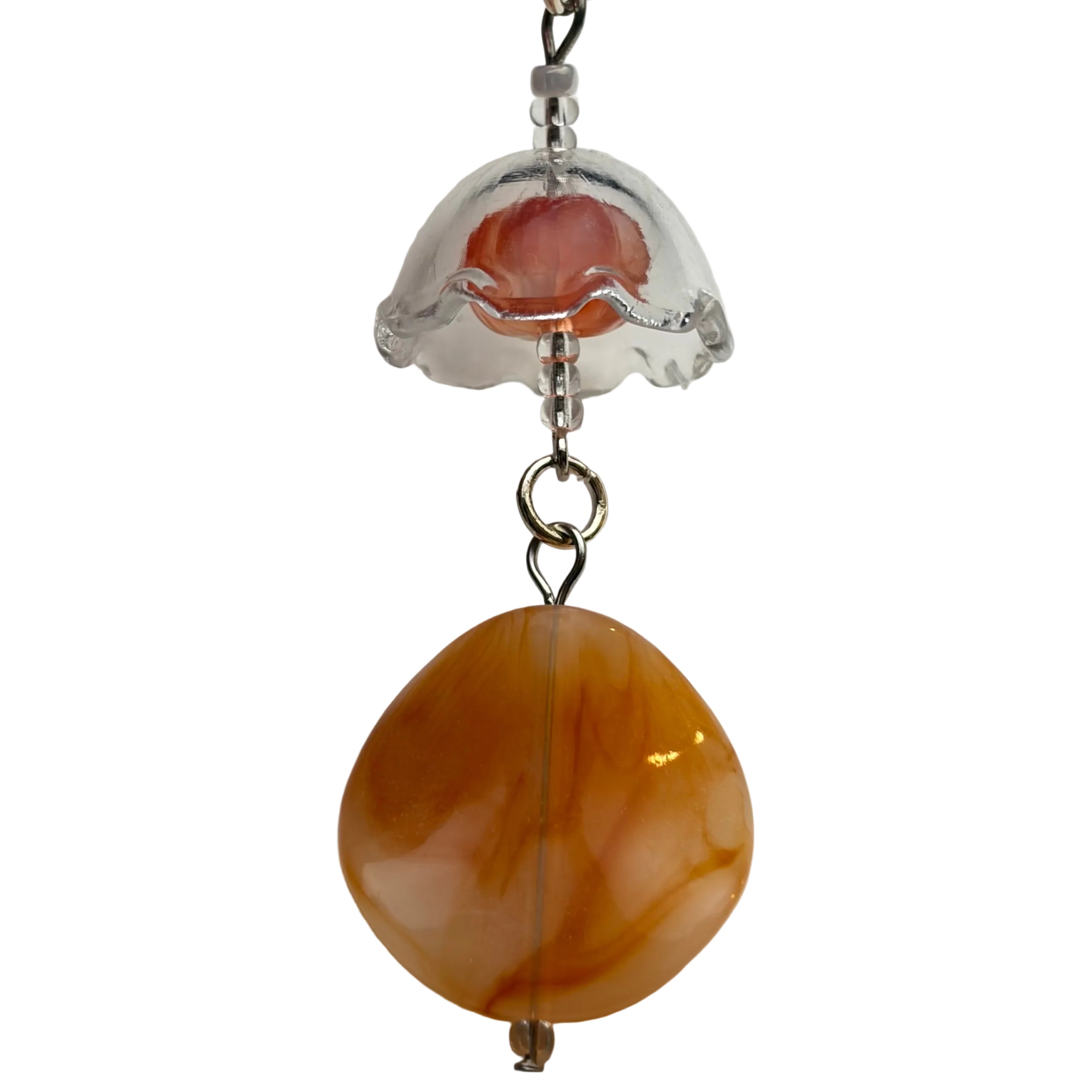Orange Drop Keychain